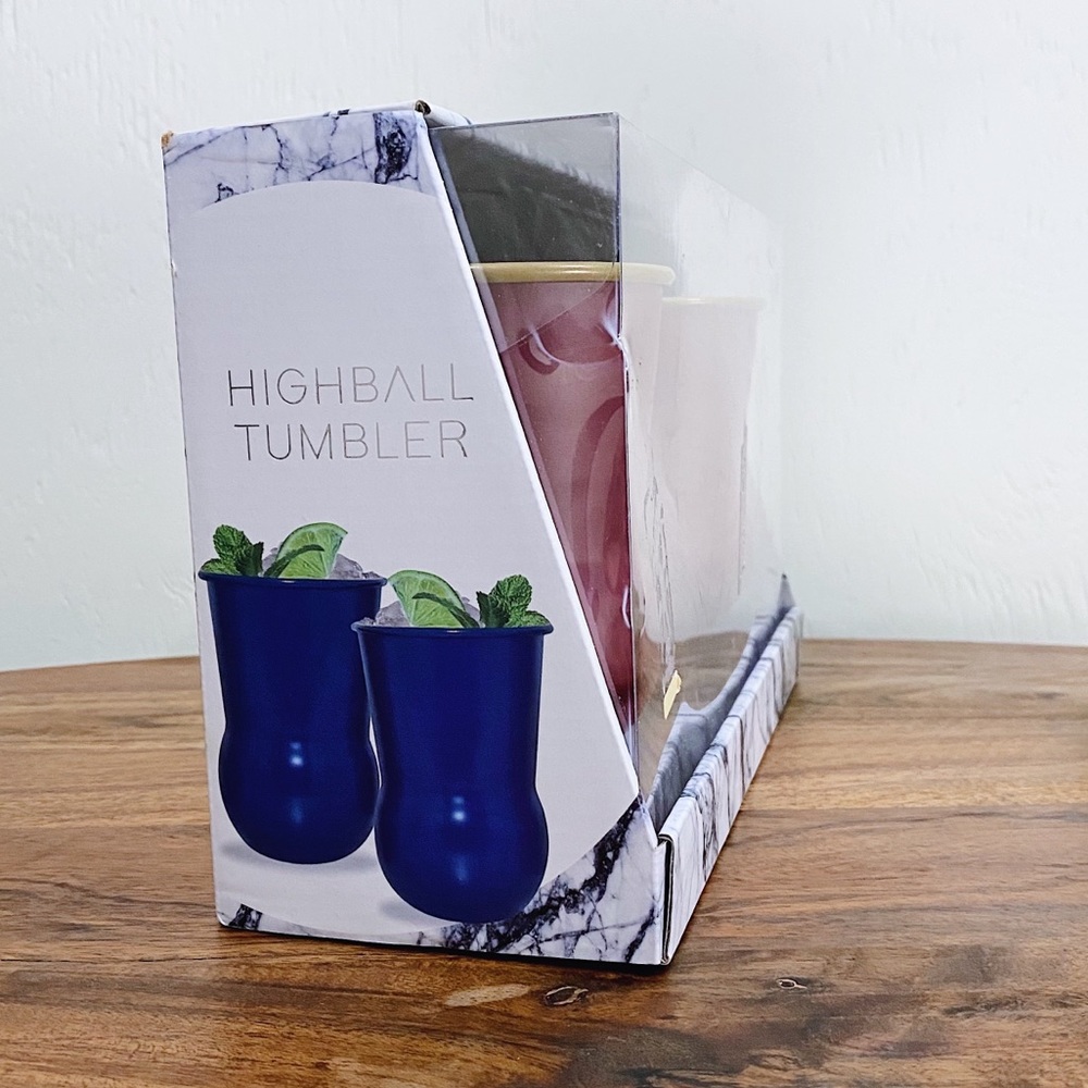 (2) Highball Tumblers Matte Collection